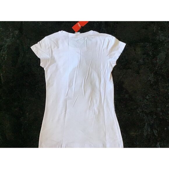 3 Forty White T Shirt Size L Jr African American Woman Motivation Affirmation - Picture 5 of 5